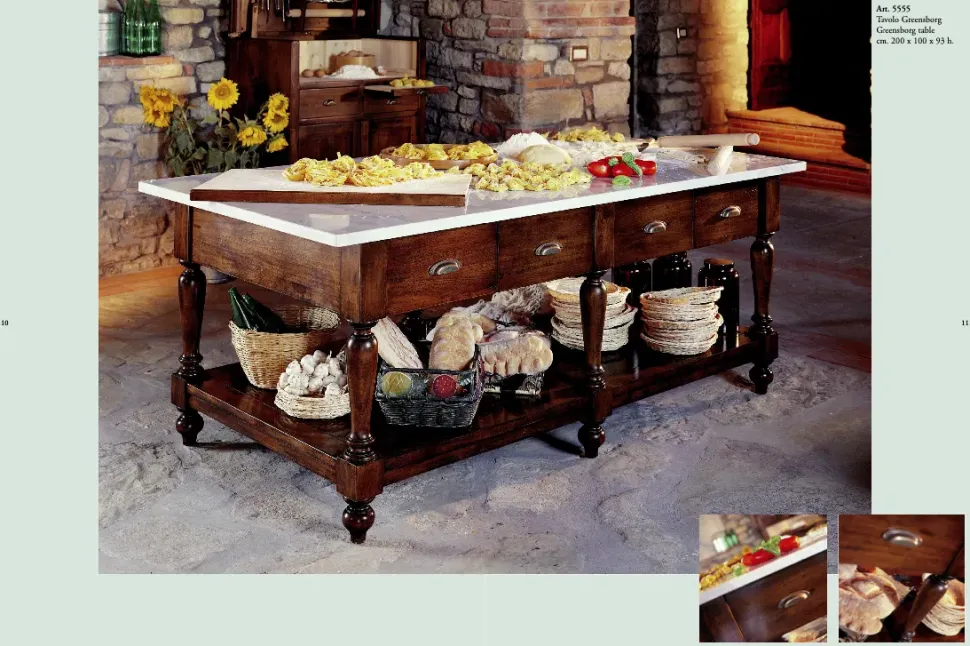 Cucina Parlani Isola greensborg OFFERTA OUTLET sconto 60%