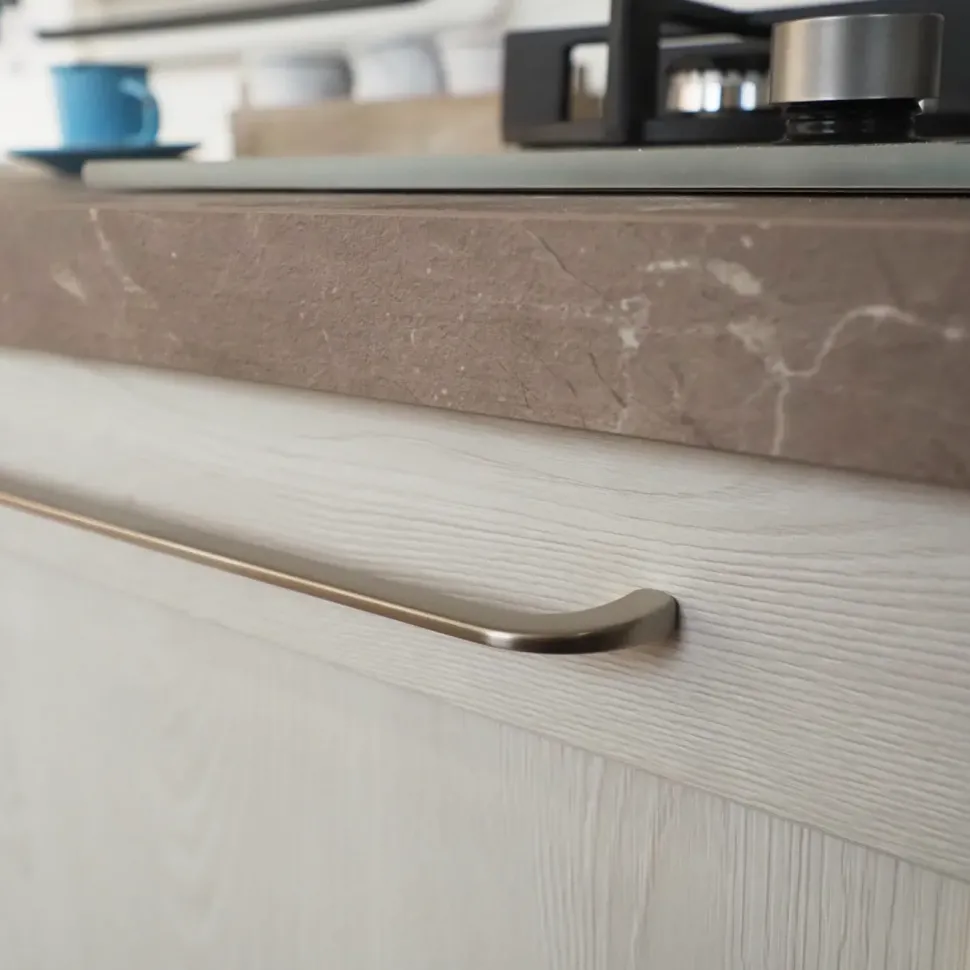 Cucina provenzale lineare Cucina shabby white Nuovi mondi collection a prezzo ribassato