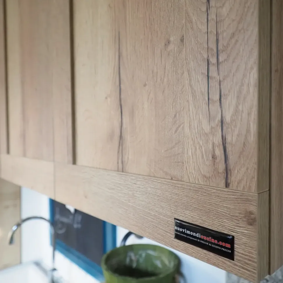 Cucina provenzale lineare Cucina shabby white Nuovi mondi collection a prezzo ribassato