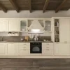 Cucina provenzale lineare Cucina modello shabby vintage  l,egno lineare white  Collezione esclusiva a prezzo ribassato