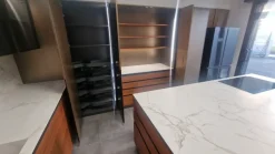 Cucina rossa design con isola Antares Cucina 45* a soli 27200 Euro