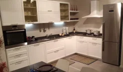 Cucina rovere chiaro design ad angolo Vogue  Doimo cucine