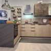 Cucina rovere chiaro moderna con penisola Scavolini Mia a soli 9900 Euro