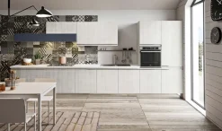 Cucina rovere chiaro moderna lineare Grace Aran