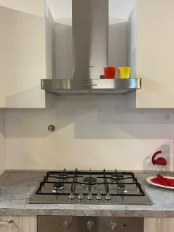 Cucina rovere chiaro moderna lineare Cucina joy rovere chiaro e bianco Gm cucine in offerta