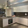 Cucina rovere chiaro moderna con penisola Cloe Arredo3