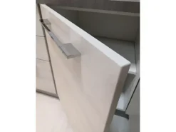 Cucina rovere chiaro moderna ad angolo Gaia Mobilturi