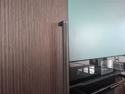 Cucina rovere moro moderna con isola Armony Cucina con isola riga a soli 12000 Euro