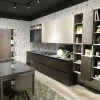 Cucina rovere moro moderna lineare Zen  Mobilturi in Offerta Outlet