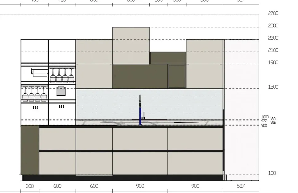 Cucina Scavolini Delinea OFFERTA OUTLET sconto 49%