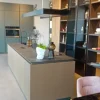 Cucina Scavolini design con isola altri colori in legno Libra