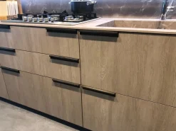Cucina Scavolini moderna lineare altri colori in laminato materico Mia
