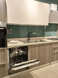 Cucina Scavolini moderna lineare altri colori in laminato opaco Urban