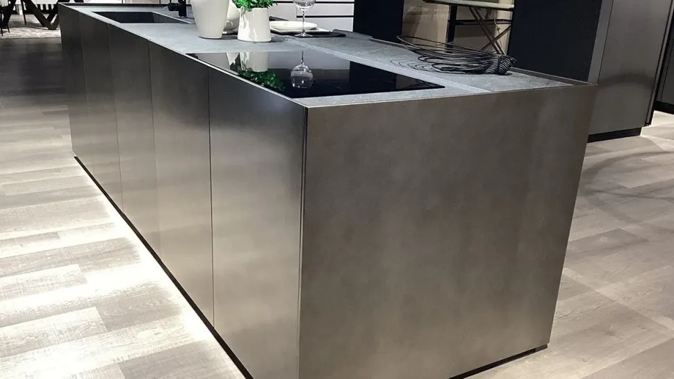 Cucina Slim con isola La casa moderna con uno sconto imperdibile