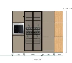 CUCINA Snaidero Way PREZZO OUTLET scontata 60%