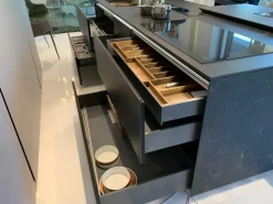 Cucina Telero design altri colori ad isola Euromobil