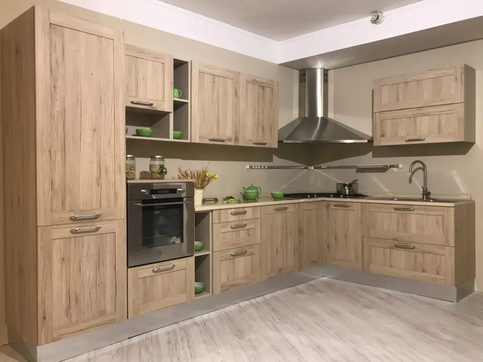 Cucina Tess moderna altri colori Gm cucine ad angolo scontata 57%