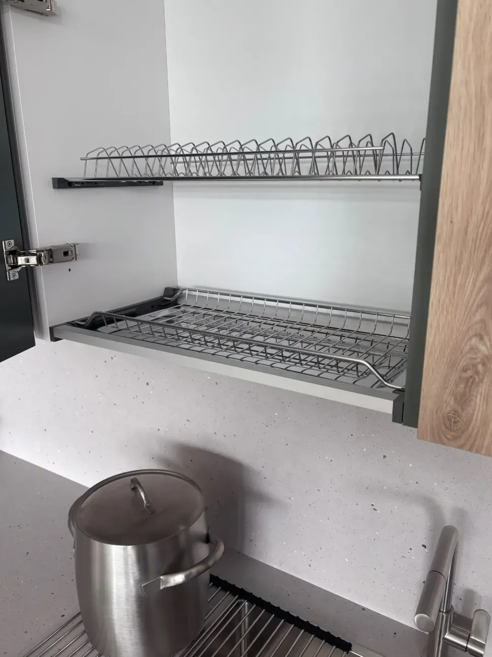 Cucina Time moderna bianca Gentili group con penisola scontata 40%