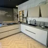 Cucina tortora moderna ad angolo Infinity Stosa scontata