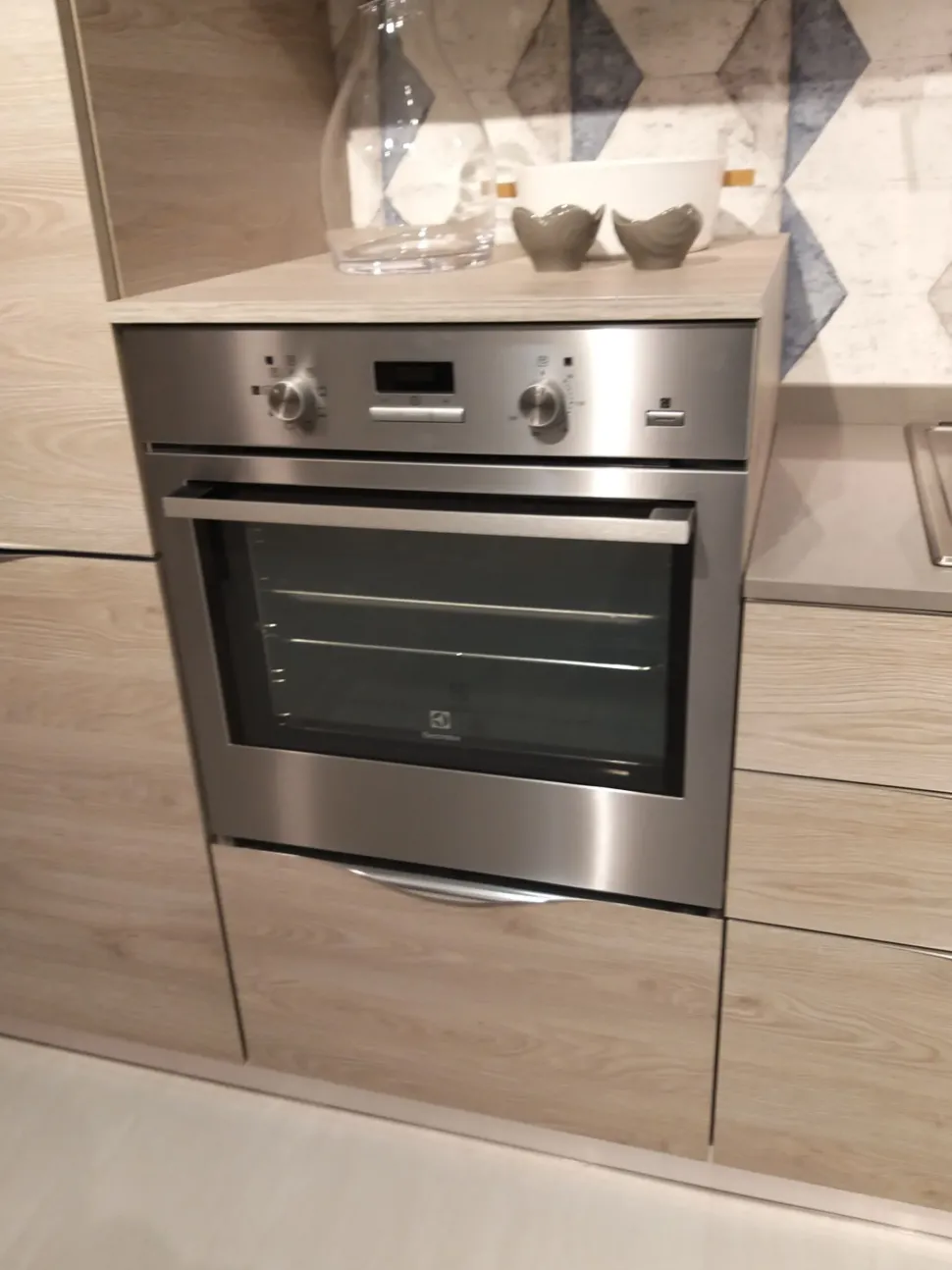 Cucina tortora moderna lineare Oriente Ar-due