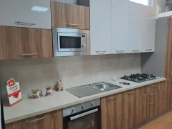 Cucina tortora moderna lineare Net cucine C1