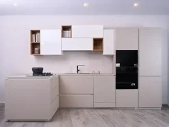 Cucina tortora moderna Time Gentili group scontata