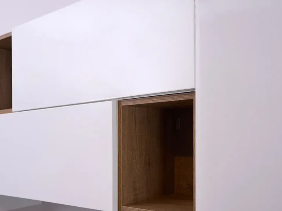 Cucina tortora moderna Time Gentili group scontata