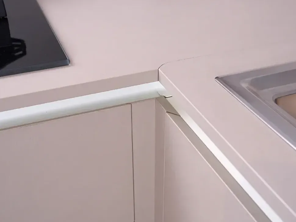 Cucina tortora moderna Time Gentili group scontata