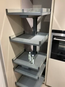 Cucina Veneta cucine design con isola altri colori in laccata opaco Lounge shell