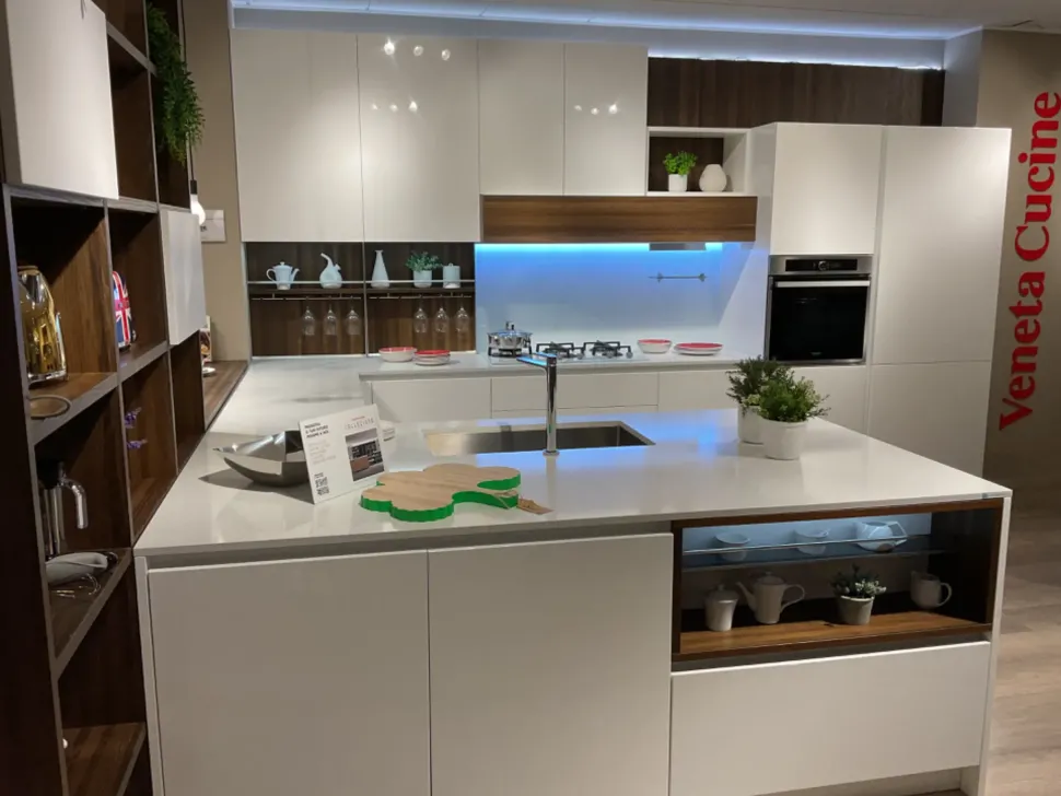 CUCINA Veneta cucine Oyster PREZZO OUTLET scontata 50%