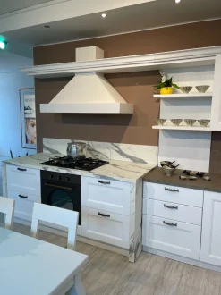 Cucina Venezia  classica bianca ad angolo Forma 2000