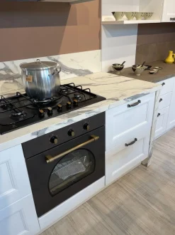 Cucina Venezia  classica bianca ad angolo Forma 2000