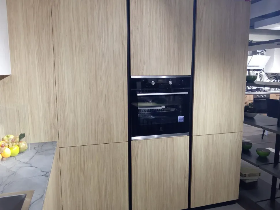 Cucina Xl rovere slavonia ad angolo Gm cucine con un ribasso imperdibile