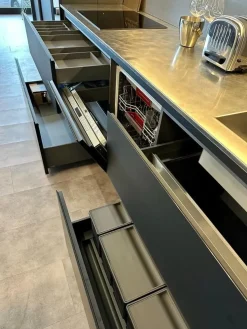 CUCINA Zampieri cucine Glass PREZZO OUTLET scontata 50%