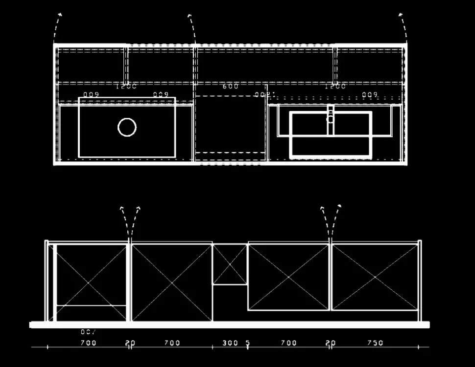 Cucina Zampieri cucine moderna ad isola altri colori in melaminico Segni