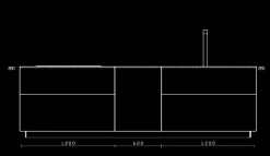 Cucina Zampieri cucine moderna ad isola altri colori in melaminico Segni