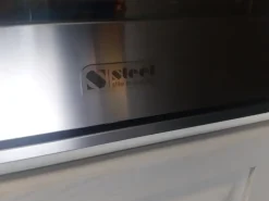 Cucina Zappalorto in muratura con isola grigia in legno Sogno di oggi