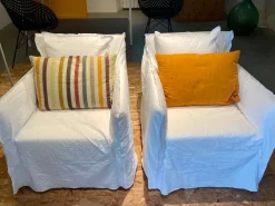 Cuscini divano modello Coppia cuscini maxalto dell'azienda B&b italia con forte sconto