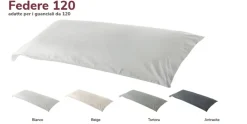 Cuscini letto Collezione esclusiva in Cotone modello Federa 120 in Offerta Outlet