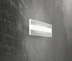 Da parete applique Collezione esclusiva 6960b ln applique led 25w 4.000°k perenz Trasparente a prezzi outlet