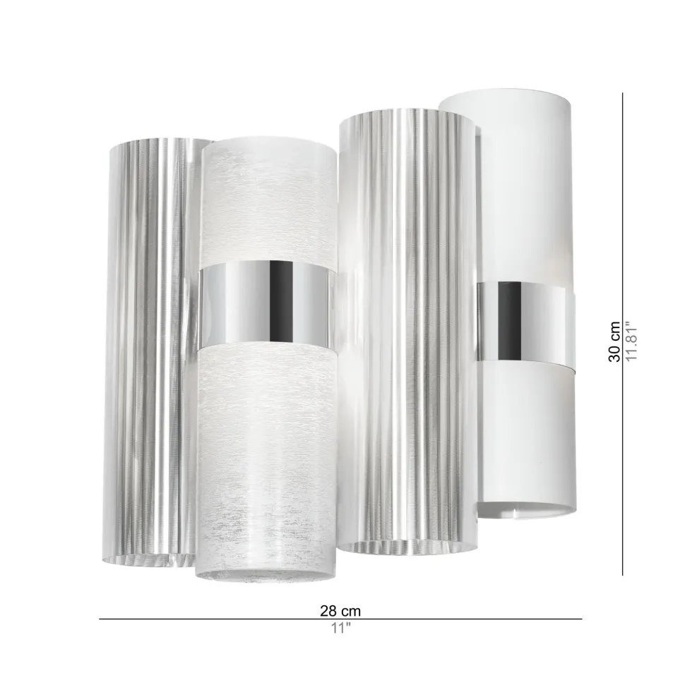 Da parete applique in altro La lollo applique led Slamp a prezzo Outlet