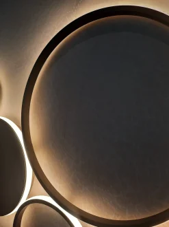 Da parete applique O-luce Ondaluce plafoniera pois oro  stile Moderna a prezzi outlet