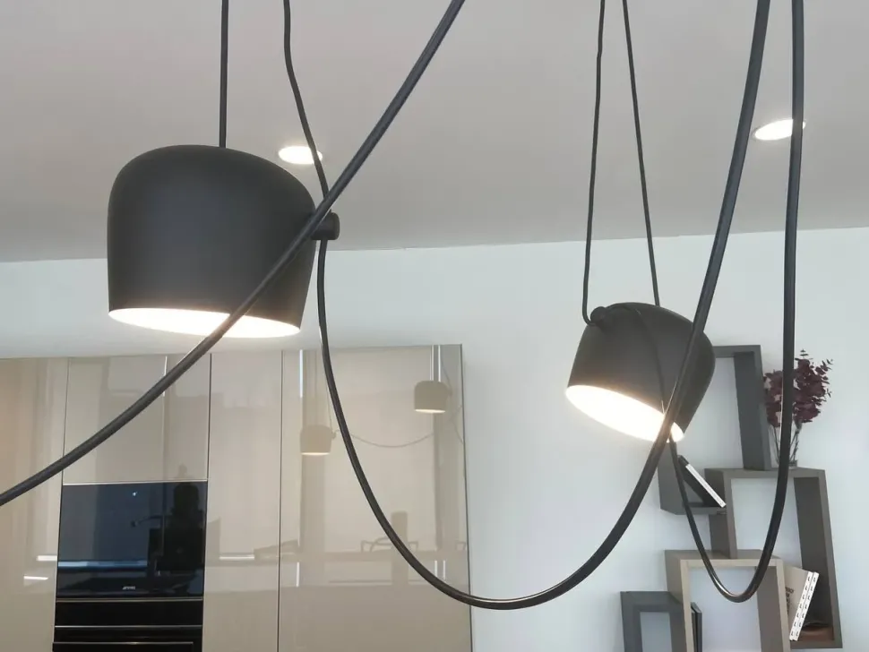 Da soffitto plafoniera Aim Flos a prezzo Outlet