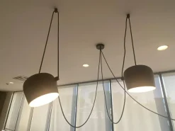 Da soffitto plafoniera Aim Flos a prezzo Outlet