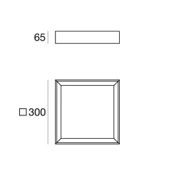 Da soffitto plafoniera Linea light Tara q nera 8326 plafoniera led Nero a prezzi convenienti