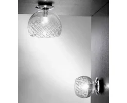 Da soffitto plafoniera stile Moderna 6929pl Linea light in offerta outlet