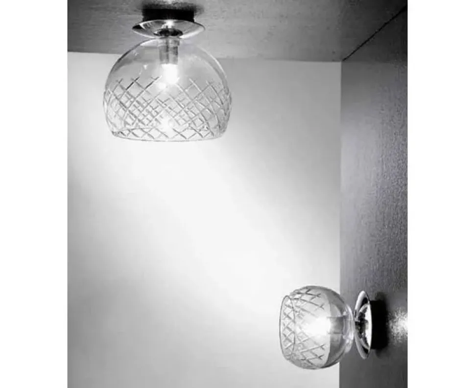Da soffitto plafoniera stile Moderna 6929pl Linea light in offerta outlet