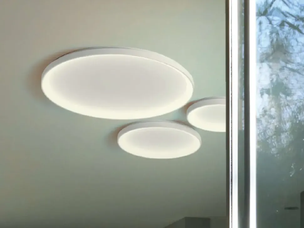 Da soffitto plafoniera stile Moderna Krizia p/g plafoniera led gea luce Collezione esclusiva scontato