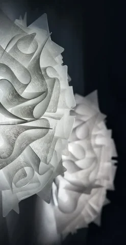 Da soffitto plafoniera stile Moderna Veli mini couture plafoniera Slamp in saldo