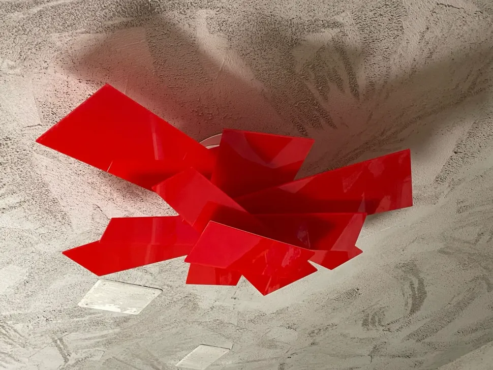 Da soffitto plafoniera stile Moderna Big bang Foscarini in offerta outlet